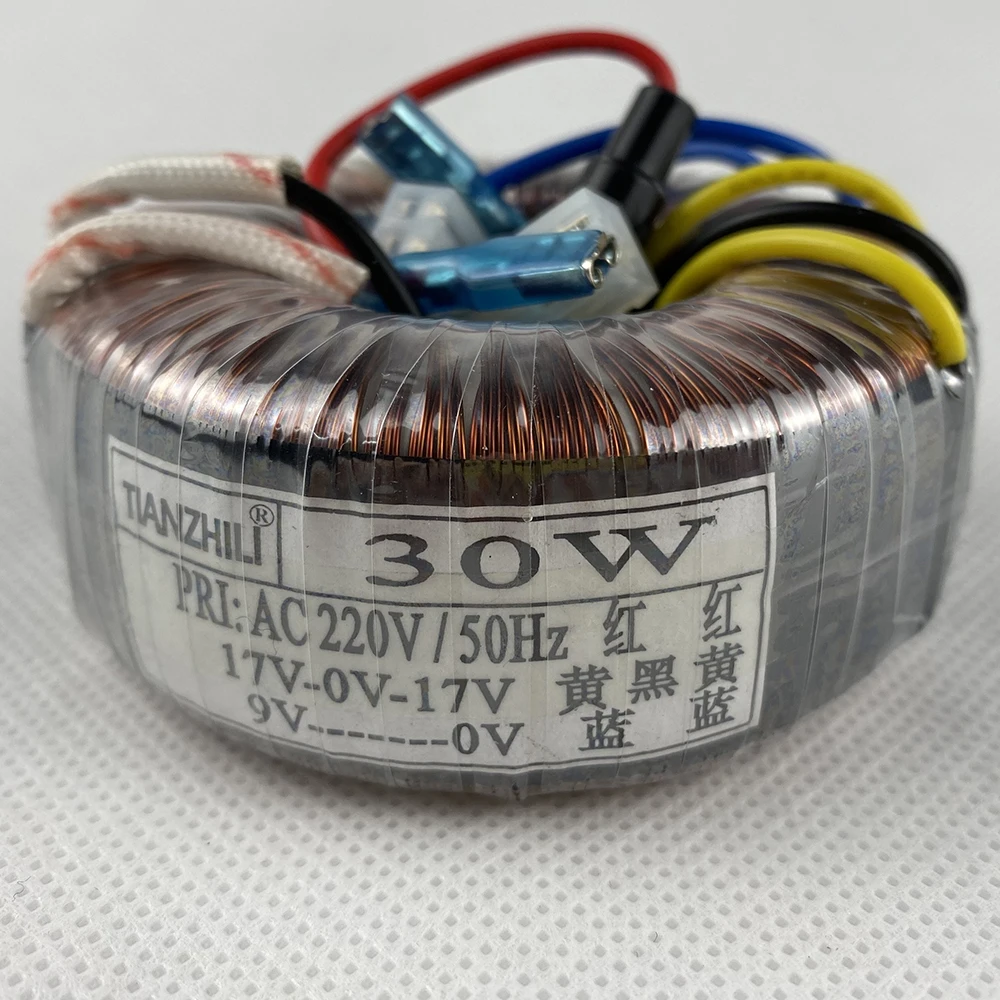 30W toroidal transformer amplifier power supply 220V to dual 17V single 9V amplifier audio X-5 front stage transformer