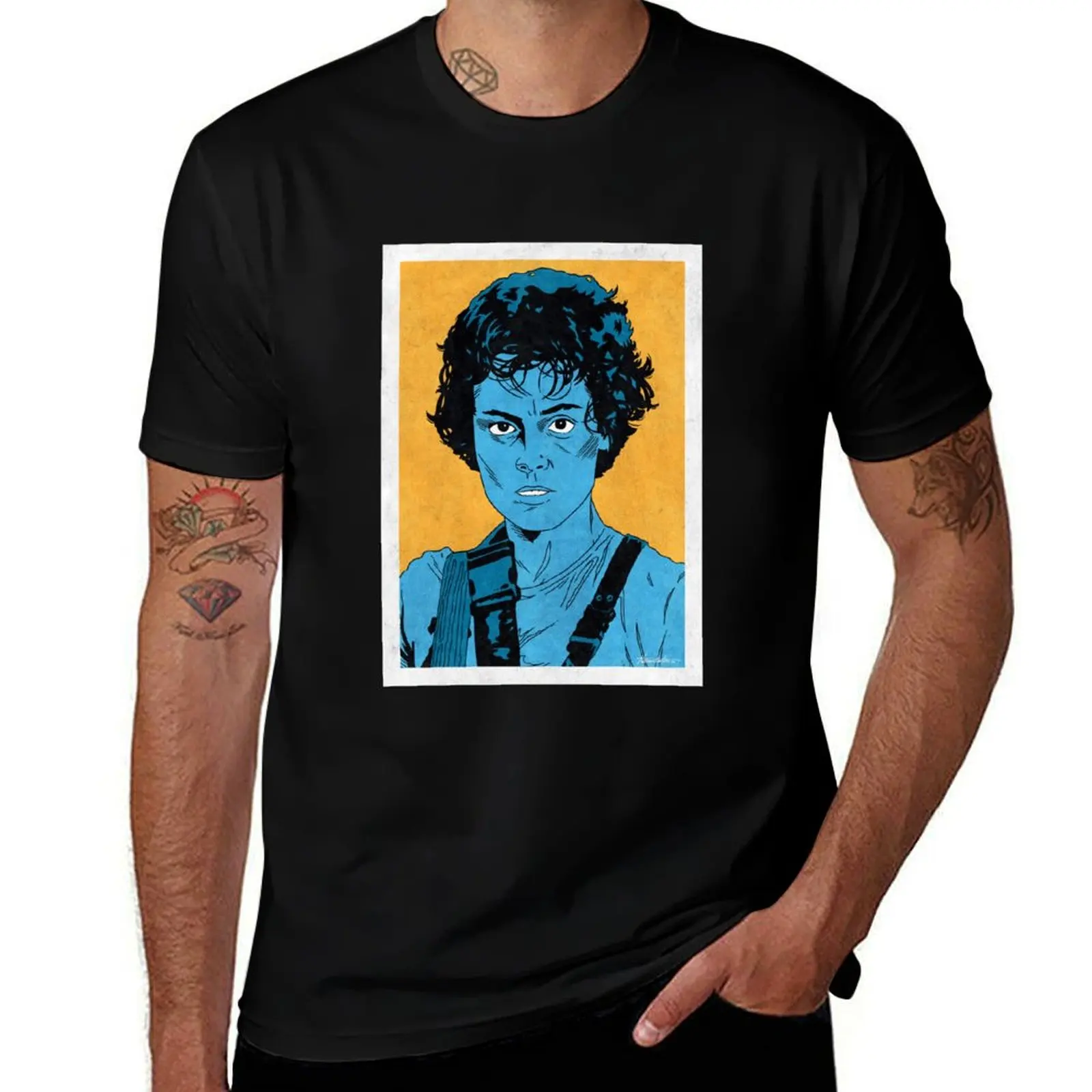 ELLEN RIPLEY - Aliens (Pop Art) T-Shirt Urban Style Print T-Shirt