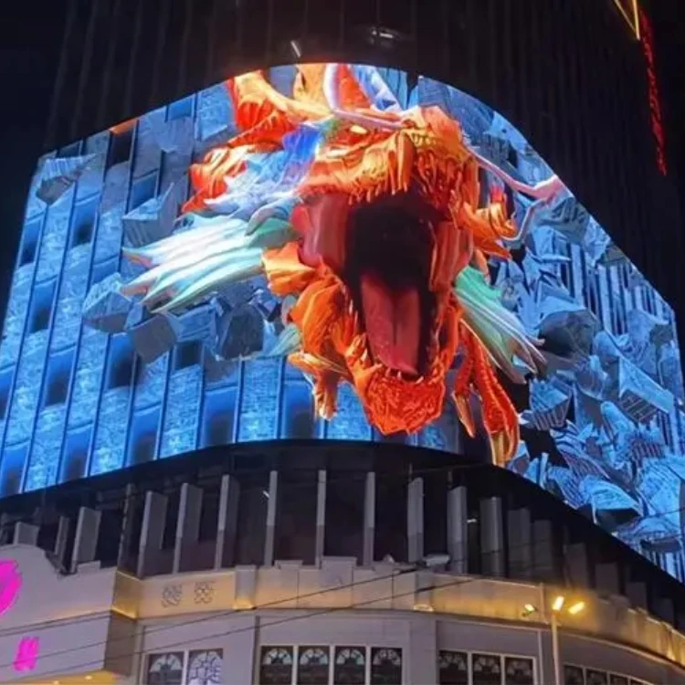 LED IP65 Waterproof Outdoor 3d Video Wall Advertising LED Display Screen