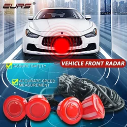 Professional Car Front Parking Sensor Kit Auto Parktronic Vehicle Assistant System Buzzer Alarm Volume Can be Adjusted Universal