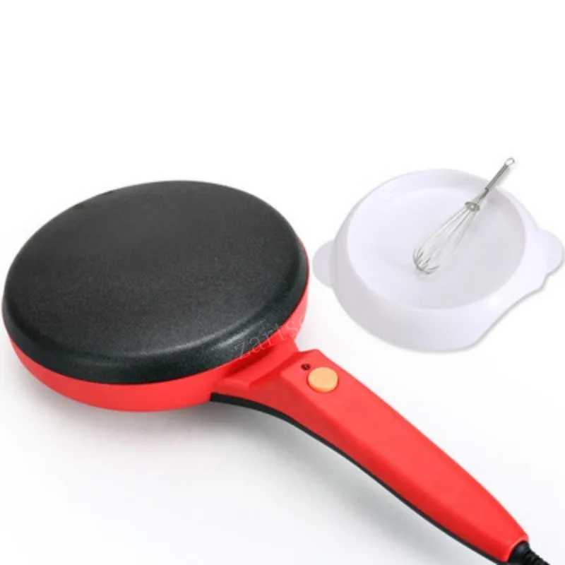 Mini Electric Crepe Maker Pizza Pancake Cooking Pan Kitchen Non-stick Biscuit Griddle Chinese Spring Roll Baking Machine