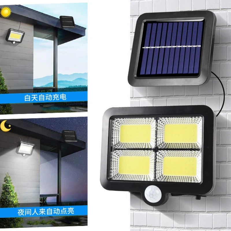 

Solar Powered 160LED Outdoor Light, Zero Electricity Cost, Works Rain or Shine, Easy Install for Garden/Patio