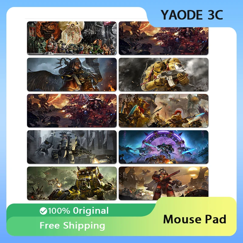 Warhammer 40k Mouse Pad Anti-slip Extra-large Size E-sports Gaming Mouse Pad FPS Gamer PC Accessories Gift