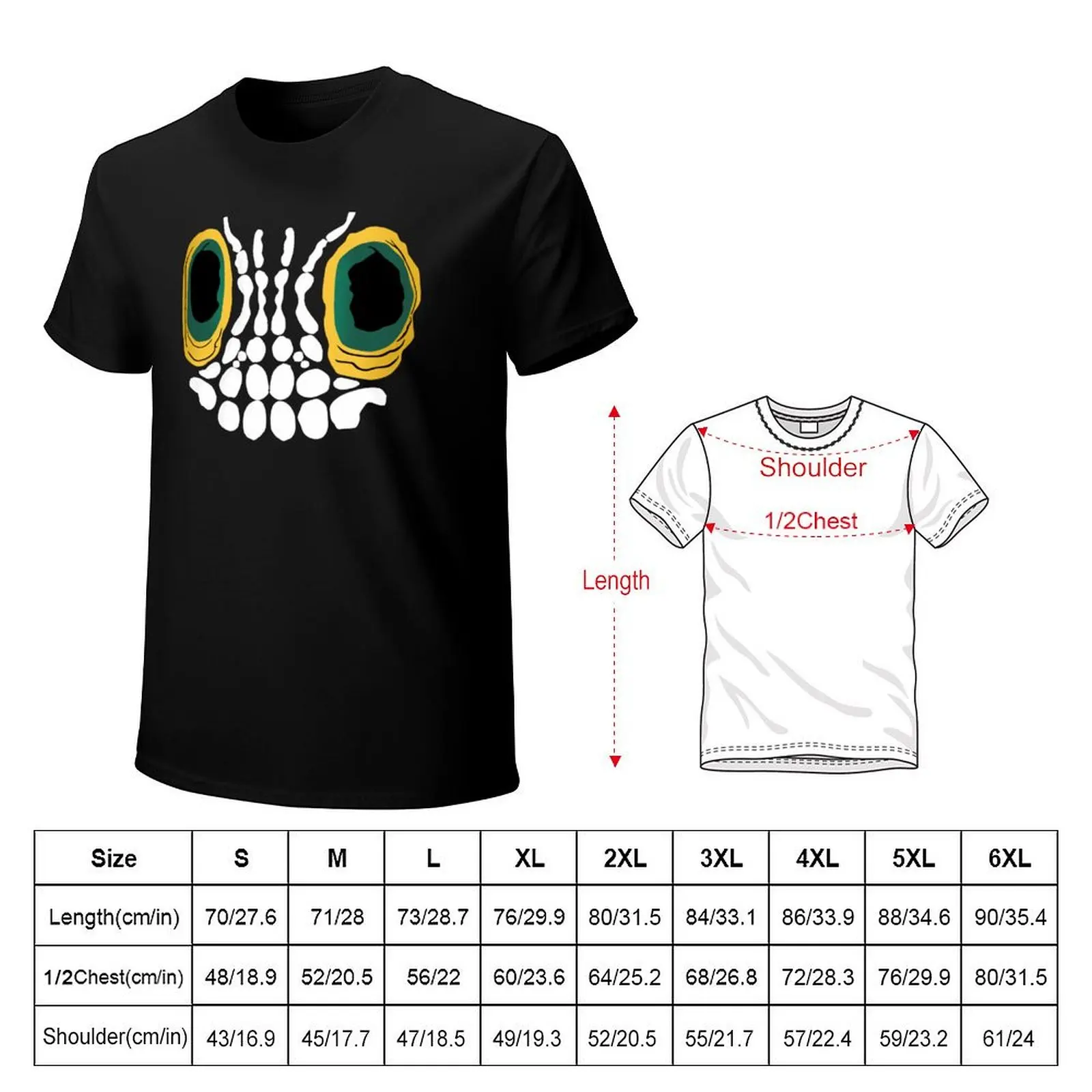 Pink Underwing Moth caterpillar pattern T-Shirt Classic Basic Casual T-Shirt
