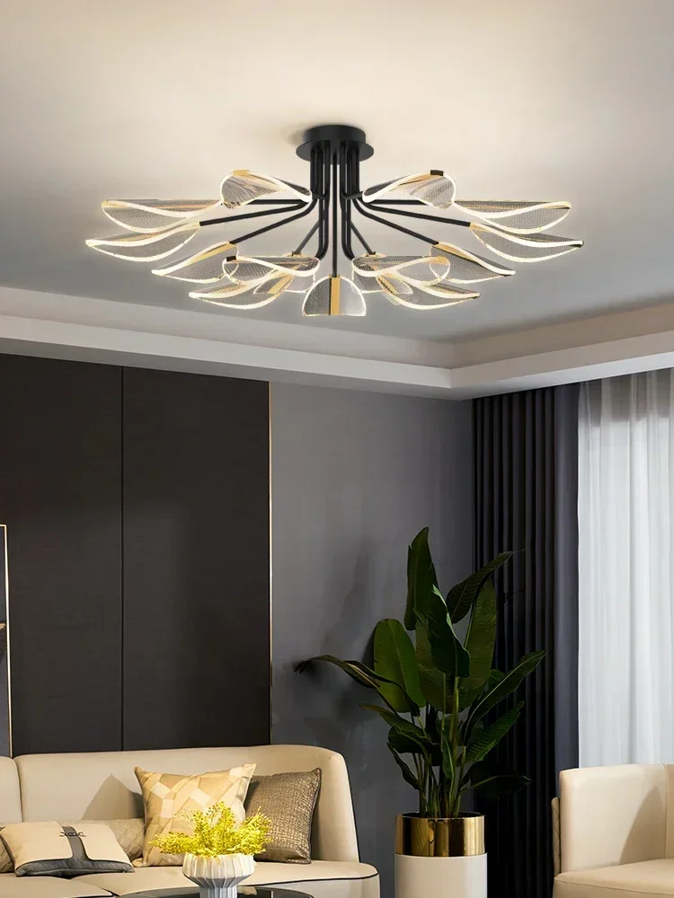 

Modern Minimalist Lamp in the Living Room Light Luxury Ceiling Lamp Nordic Personalized Creative Bedroom Light Restaurant Lamps