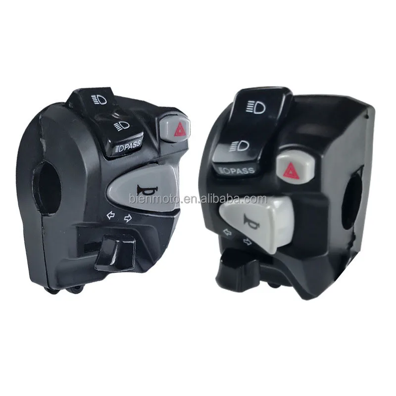 Moto Switch Accessories Left Handle Click150 Accessories Modified Double Flashing Turn signal Switch Motorcycle Switch