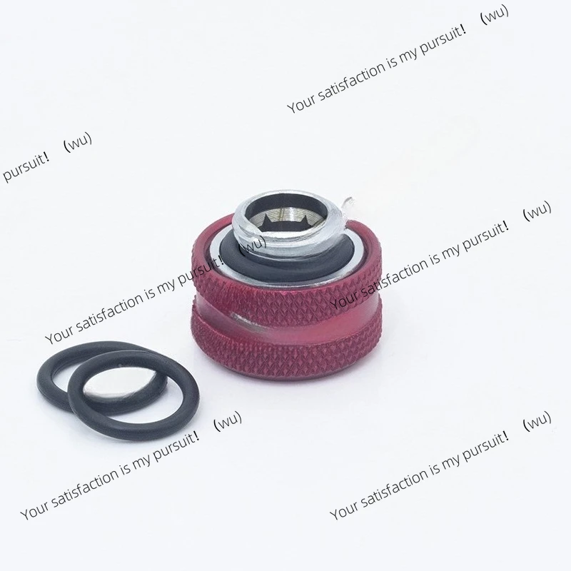 Computer water-cooled hard tube quick screw, water-cooled black silver red green white blue