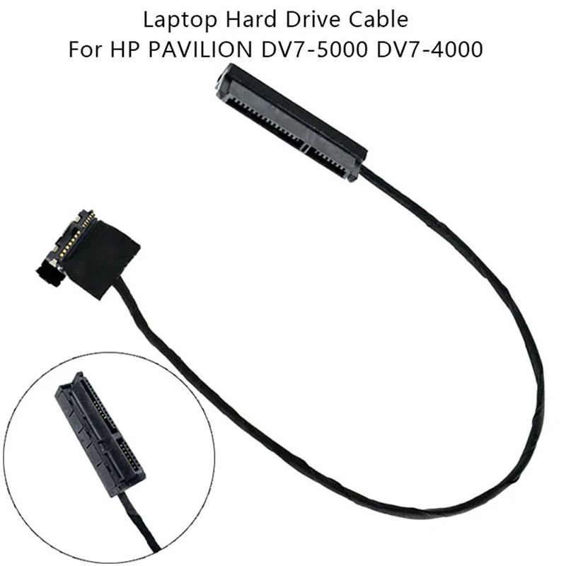 Nowy kabel do HP Pavilion Dv7-4000 Dv7-5000 SATA HDD kabel twardy 2. Adapter złącza dysku twardego