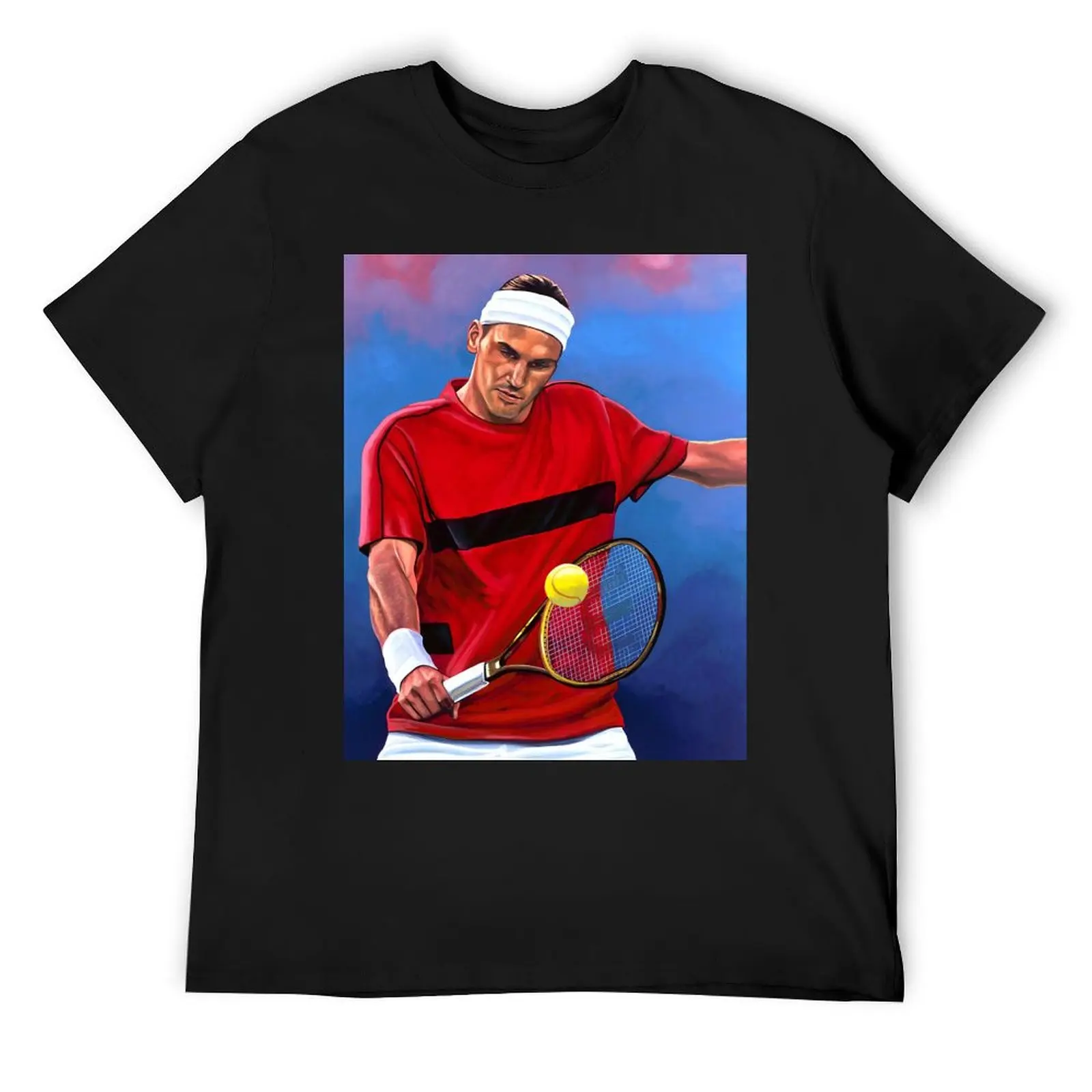 

The Swiss Maestro Roger Federer T-Shirt graphic tee shirt graphic t shirts oversized summer clothes men tshirt