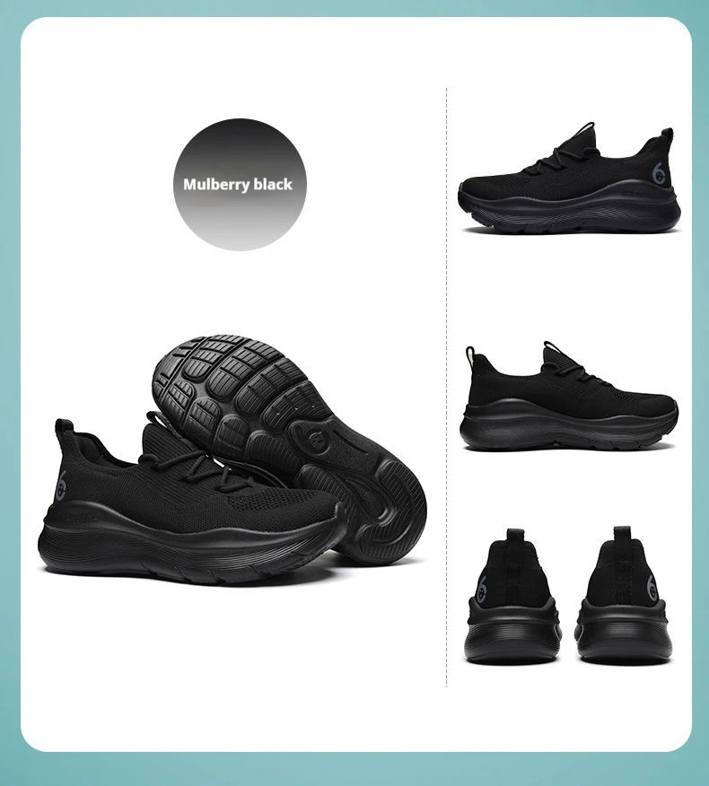 Ultra-Light Running Shoes with Energy Boost Tech, Anti-Slip Ankle Guard & All-Terrain Traction - Hypoallergenic Breathable