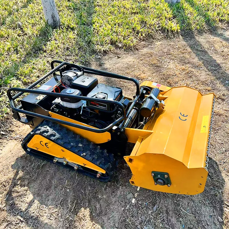 Customizable lawn mower that meets Euro 5 emission standards, remote-controlled self-propelled lawn mower robot