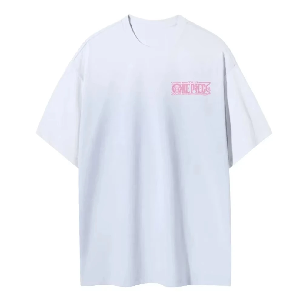 2026 New One Piece Men's Women's T-shirt Tony Tony Chopper Japan Anime Punk Tee Summer Men's  and Women's Short Sleeves