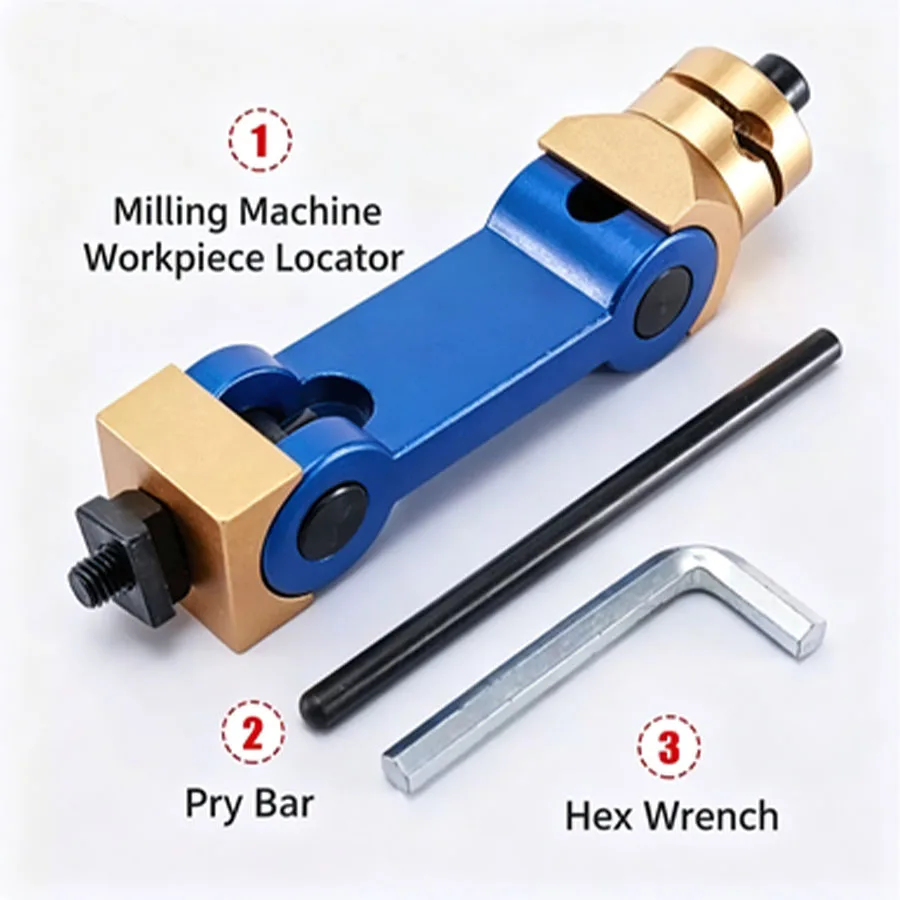 CNC Universal Milling Workpiece Positioning Jig Multi‑Direction Adjustable Locator Block for Milling Machine Machining Center