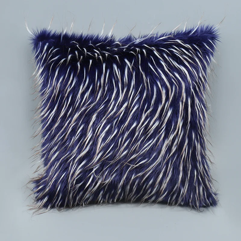 

Soft Plush Decorative Throw Pillow Covers Faux Wool Cushion Cover Nordic Luxury Pillow Case Home Spring Decoration