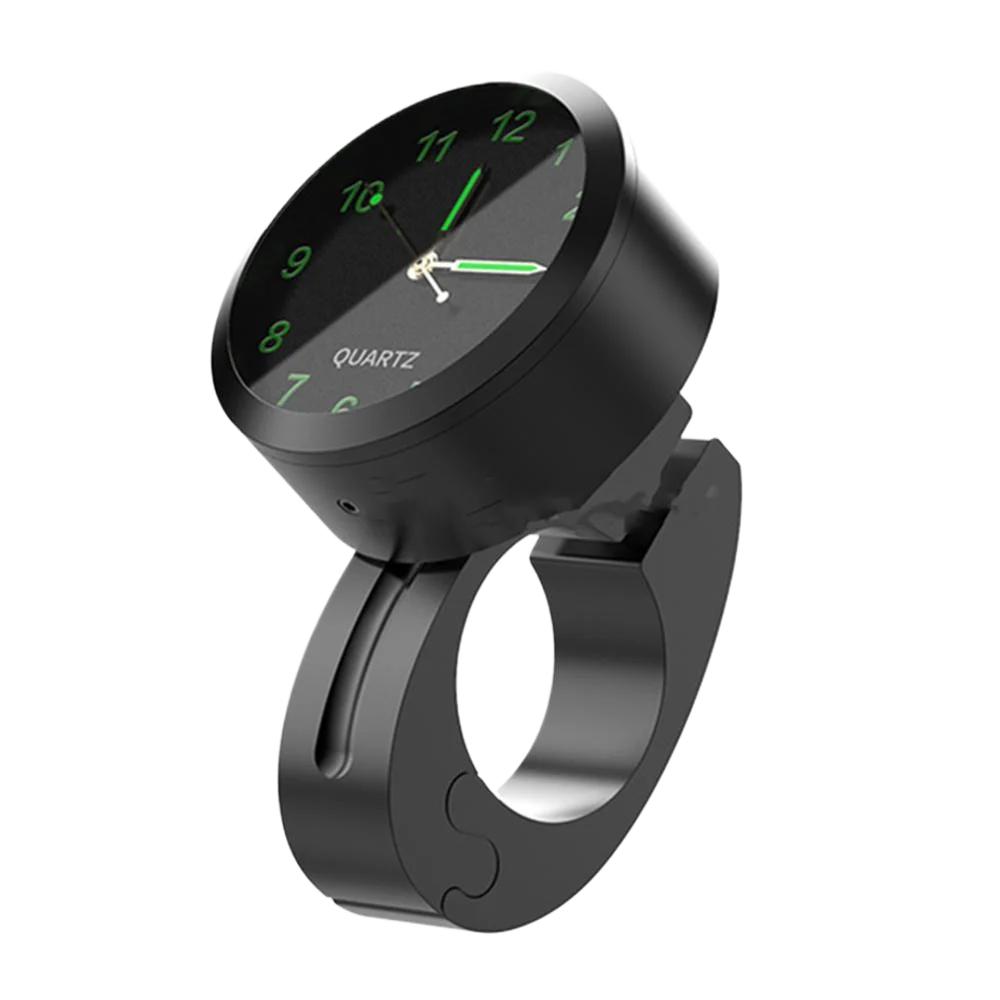 AliExpress 7/8" Universal Waterproof Motorcycle Handlebar Watch Bike Hand Grip Bar Mount Dial Clock For Scooter Bicycle Motor ATV