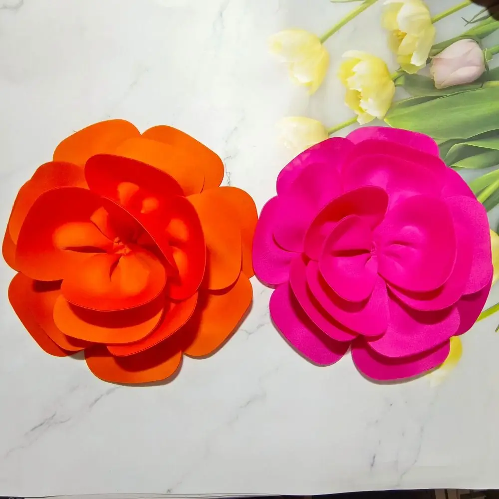 28cm Exaggerated Large Flower Multi-layer Elegant 3d Flower Corsage DIY Decorative Banquet Wedding Accessories Trumpet Brooch