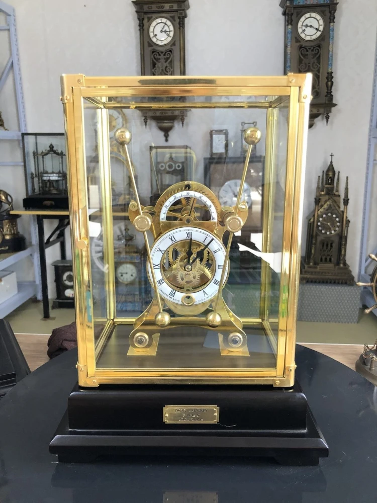 

Retro Table Clock Tabletop Vintage Classic Bedroom Desk Clock Aesthetic Elegant Table Clocks Pendulum Living Room Home Decor