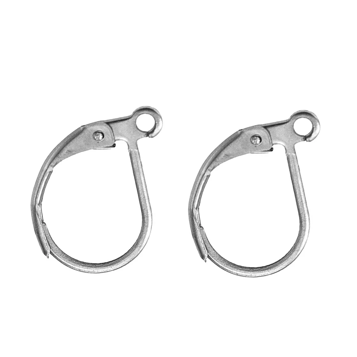 

100Pcs Stainless Steel Earrings Accessories Durable Lightweight Smooth Surface DIY Handmade Jewelry for Women Girls