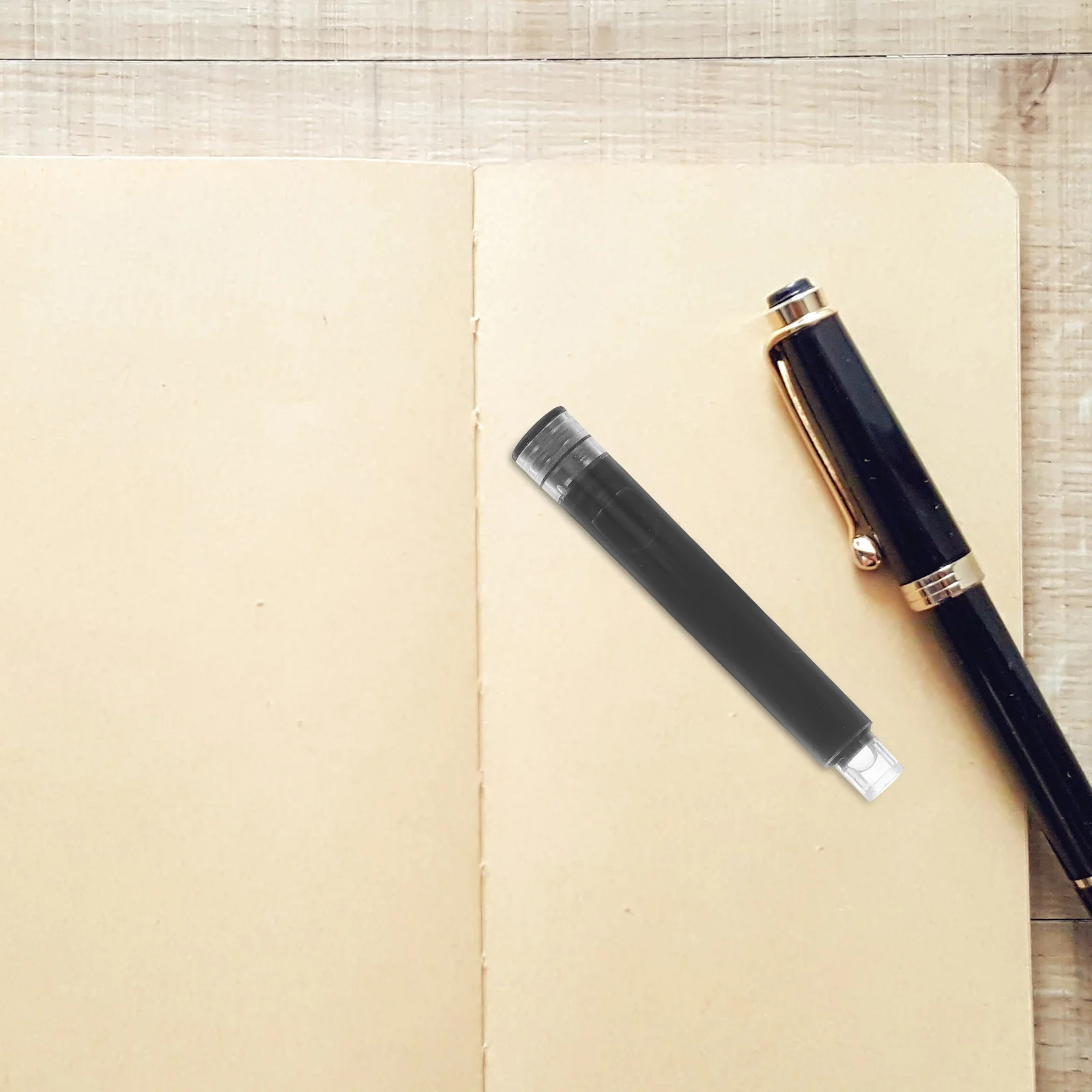 1 セットスムーズな書き心地の万年筆インク詰め替え速乾性交換可能なカートリッジ学生の宿題練習学用品