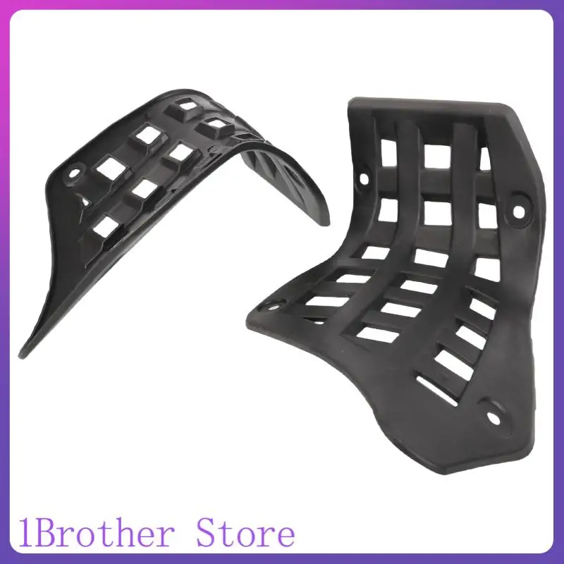 Foot Pegs Footrest Guard Cover Grille Panel for ATVs/Jinling 250CC /Eec Jla-21B&Jla-923 (Black)