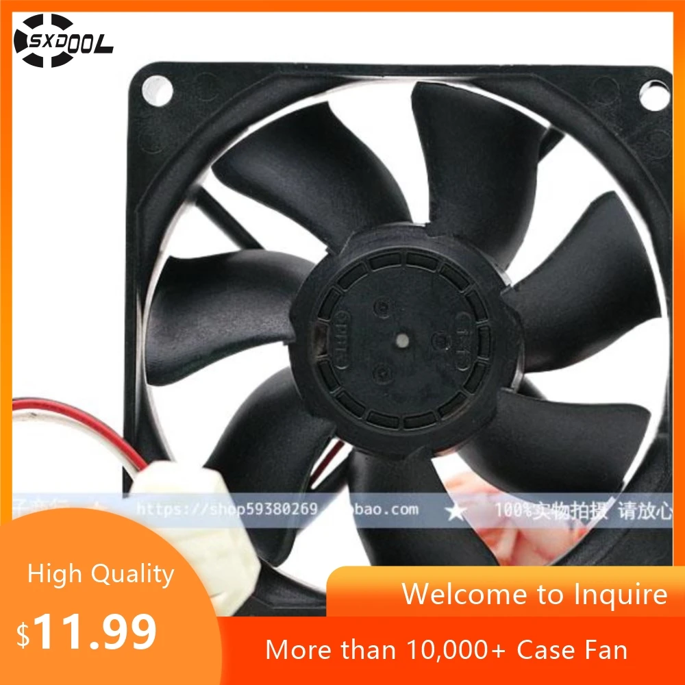 

1 шт. 08025SS-12N-AL 12 В 0,21a 8025 8 см проектор три охлаждающего вентилятора