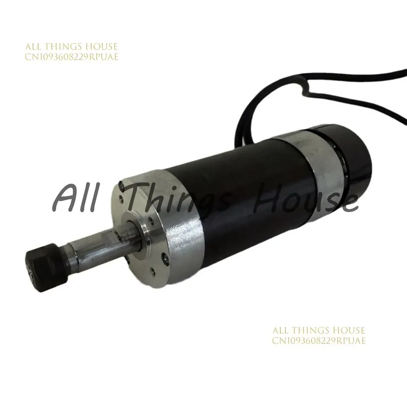 

500W brushless motor spindle ER11 DC grinding drilling high speed air cooling pcb engraving hand drill speed regulation