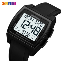 SKMEI Casual Multifunctional Waterproof Electronic Watches Sports Digital Wristwatch For Men Women Shockproof Watch Reloj Hombre