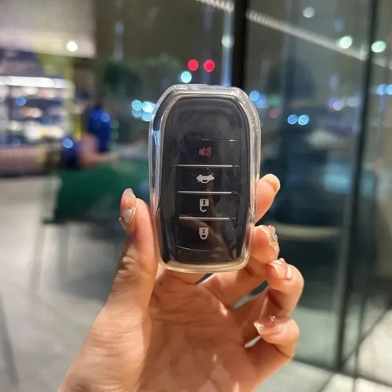 

Чехол для ключей от автомобиля Toyota RAV4 Crown Hilux Fortuner Camry Land Cruiser Prado Alphard Vellfire 30 AH30, автомобильные аксессуары