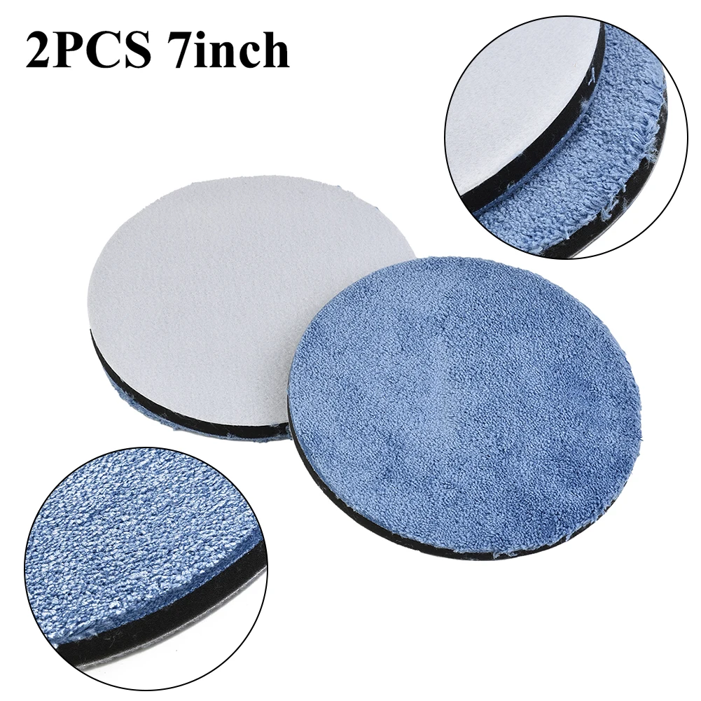 

Car Microfiber Polishing Pads Car Cleaning Vehicle Accessories Buffing Pad Set Dust Remove Auto Care Hot Sale For Car Polisher