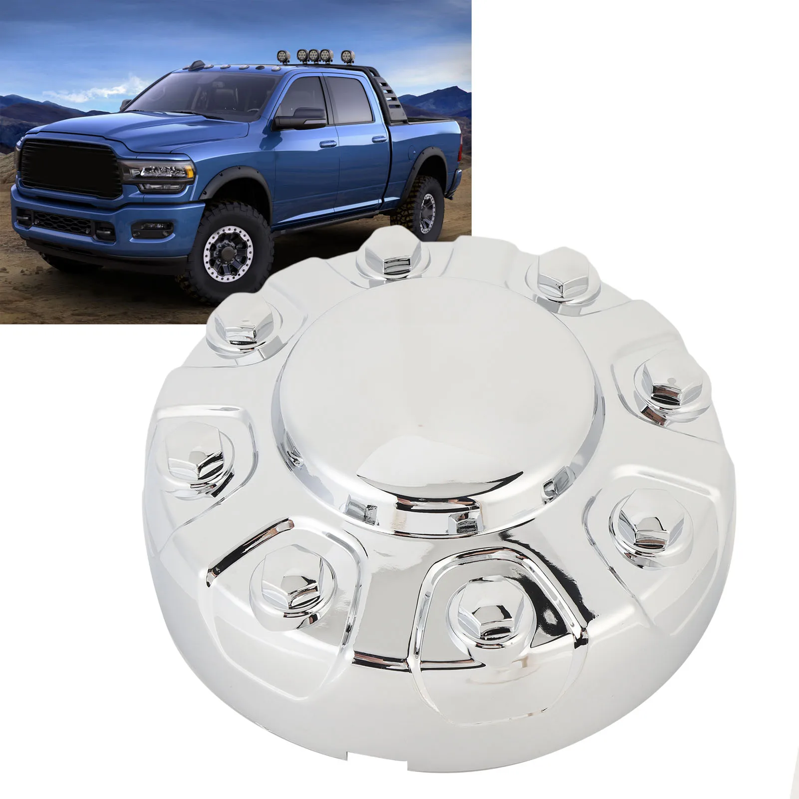 

Wheel Center Protective 18x8 8 Lug 6PG02SZ0AC Long Lifespan Easy Install for Vehicles Replacement for 2500 3500 Heavy Duty