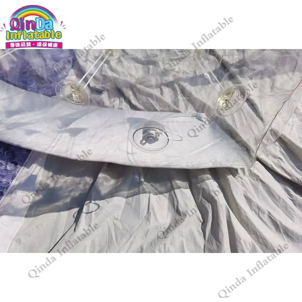 

Красивое звездное небо пузырьковый купольный дом прозрачная надувная палатка юрта для ресторана