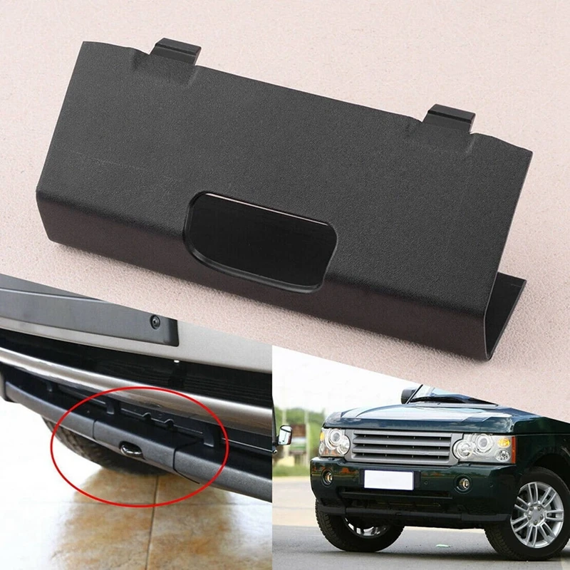 Front Bumper Spoiler Tow Eye Hook Cover Replacement For Range Rover Executive L322 2006-2009 DPC500280PUY