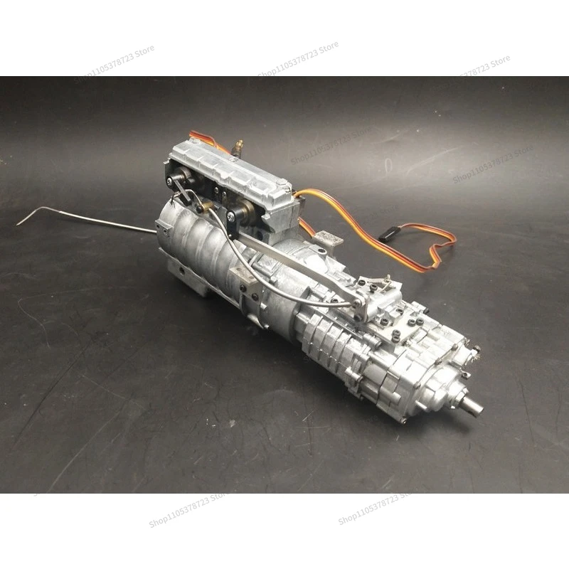 For Model 1/14 Engineering Vehicle Truck Dump Truck Trailer Model Gearbox Transmission