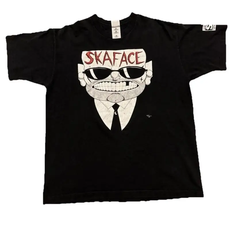 

Винтажная футболка 90-х годов The Toasters Skaface New York Band Punk Rock, размер. XL США сделано
