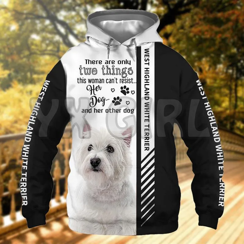 This Woman Can't Resist Her Toy Poodle  3D Printed Hoodies  Unisex Pullovers Funny Dog Hoodie Casual Street Tracksuit