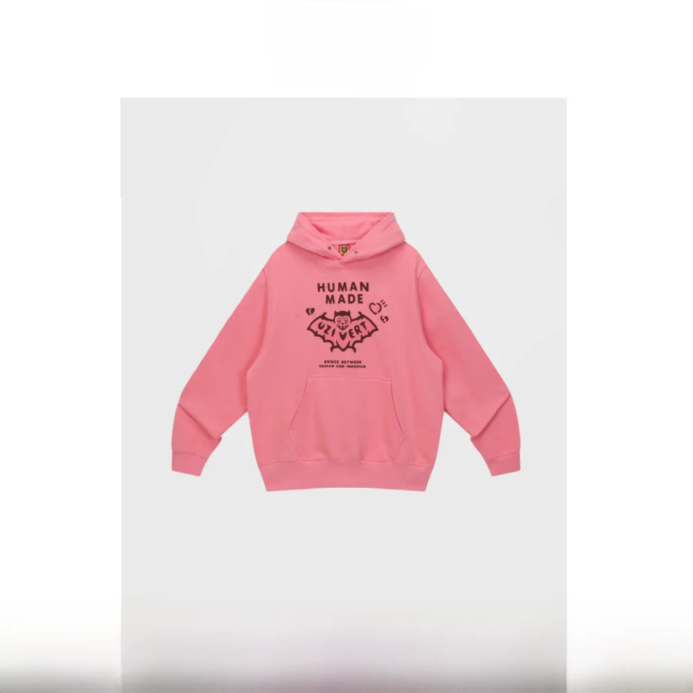 

Loose Fit Baan Patterned Hoodie Sweatirt Casual Autumn Winter Streetwear Unbranded Men's plus Size Comfortable Crew Ne