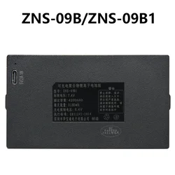Cerradura electrónica con huella dactilar, dispositivo de cierre con contraseña, batería, huella dactilar, zns-09b1