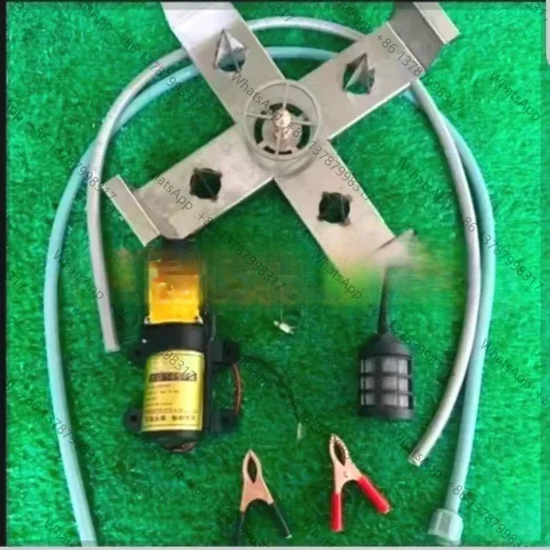 Stainless Steel High Pressure Washer Bottle Rinsing Plant Pesticide Protection Single Double Pump Opener for Home Garden