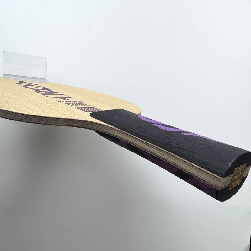 Meteor Purple Coral Table Tennis Blade Dual-Fiber Composite 5 Wood + 2 Outer-layer Purple Aramid Carbon Ping Pong Paddle Racket view 3