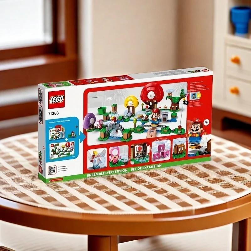 Perfect for competing with friends or playing games alone, 71368 LEGO cultivates children's problem-solving skills.