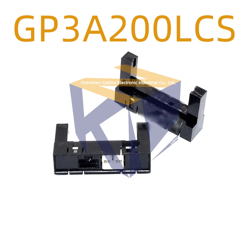 5pcs GP3A200LCS PIN3 Transmissive Photoelectric Sensor, Slot Pitch 26mm, Slot-Type Photoelectric Switch
