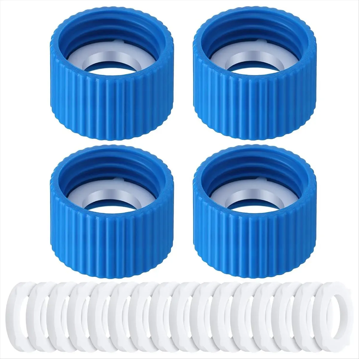 A3#(Upgraded) 2382F Water Filter Coupling Kit,for 28mm External Threaded Water Filters and Standard Plastic Bottles for Hiking C