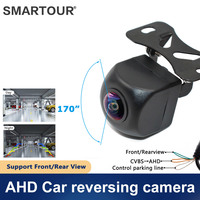 Smartour HD Adjustable AHD 720P Car Rear View Reverse Backup Camera CCD Night Vision Parking Waterproof Parking Camera