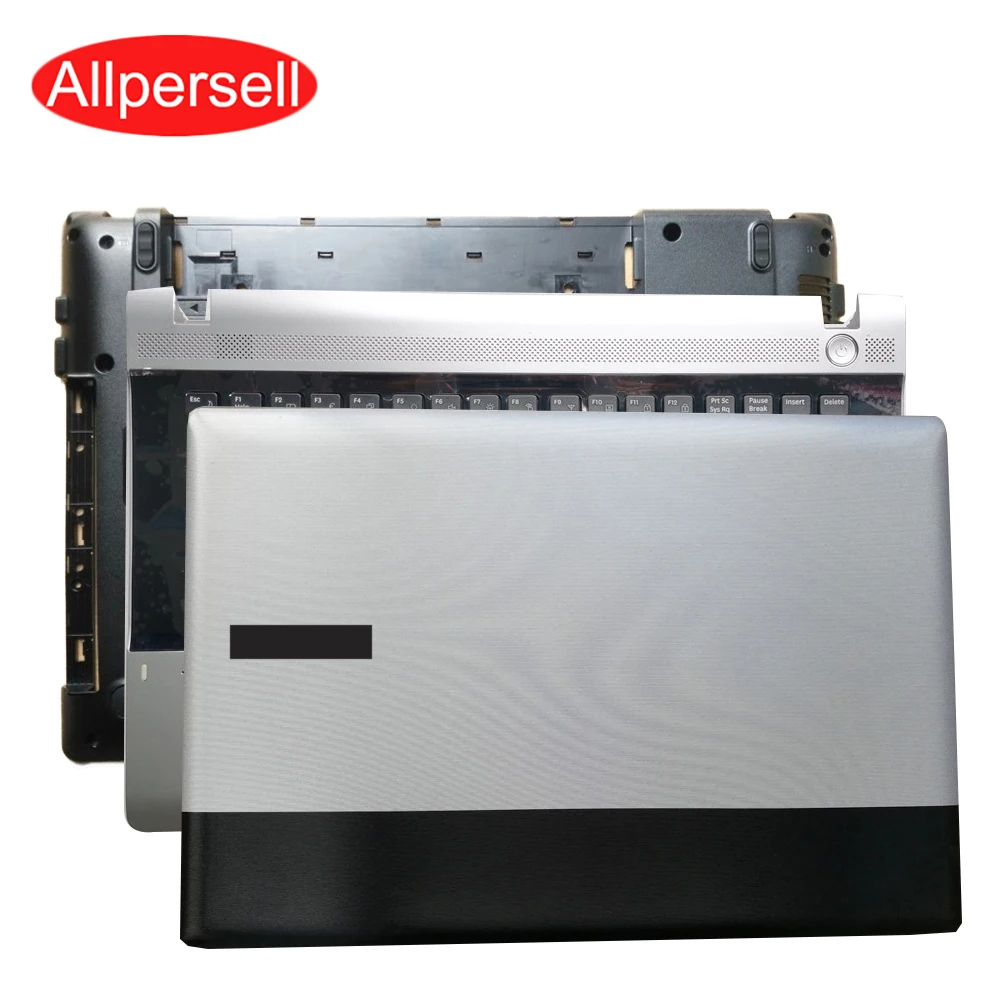 Carcasa de ordenador portátil para Samsung RV409, RV411, RV413, RV415, RV420, E3420, E3415, Cubierta superior, bisel, reposamanos, parte inferior