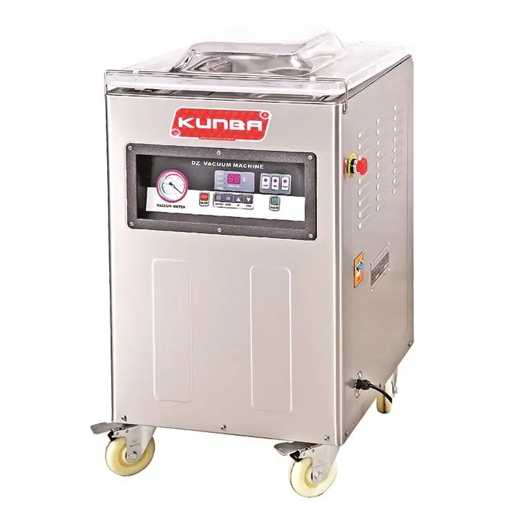

DZ-500/2E Stainless Steel Single Chamber Vacuum Packager for Food