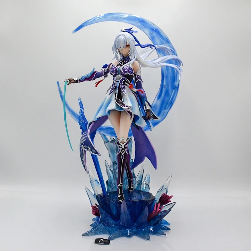 38cm Honkai Star Rail Jingliu Anime Girl Figure Acheron Action Figure Houkai Gakuen Figurine GK Game Statue Model Doll Toys Gift