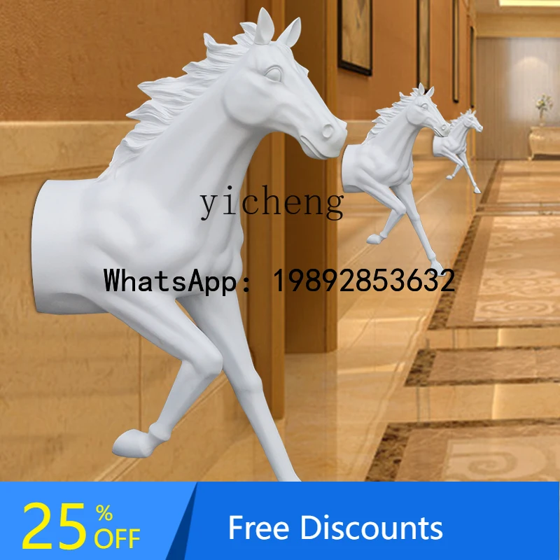 

AA glass fiber reinforced plastic creative halfling sculpture ornament wall decoration floor lamp