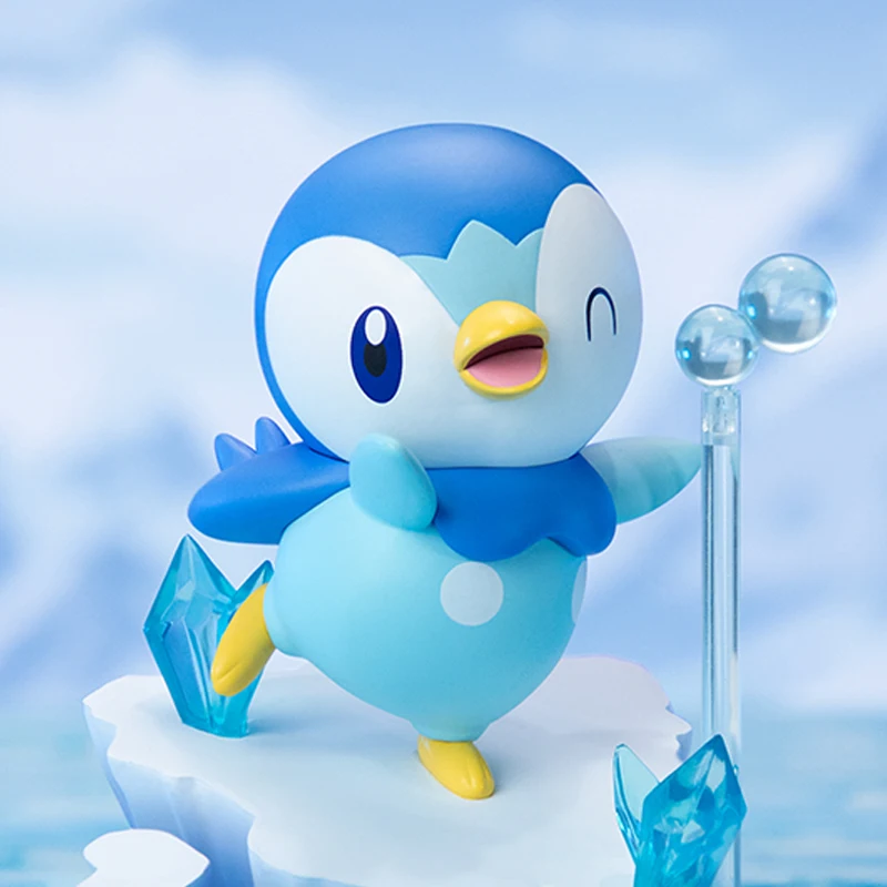 

Funism Original Pokemon Hot selling Piplup 10Cm Collectible Anime Game Model Toys Table Decoration Figures Gifts for Fans Kids