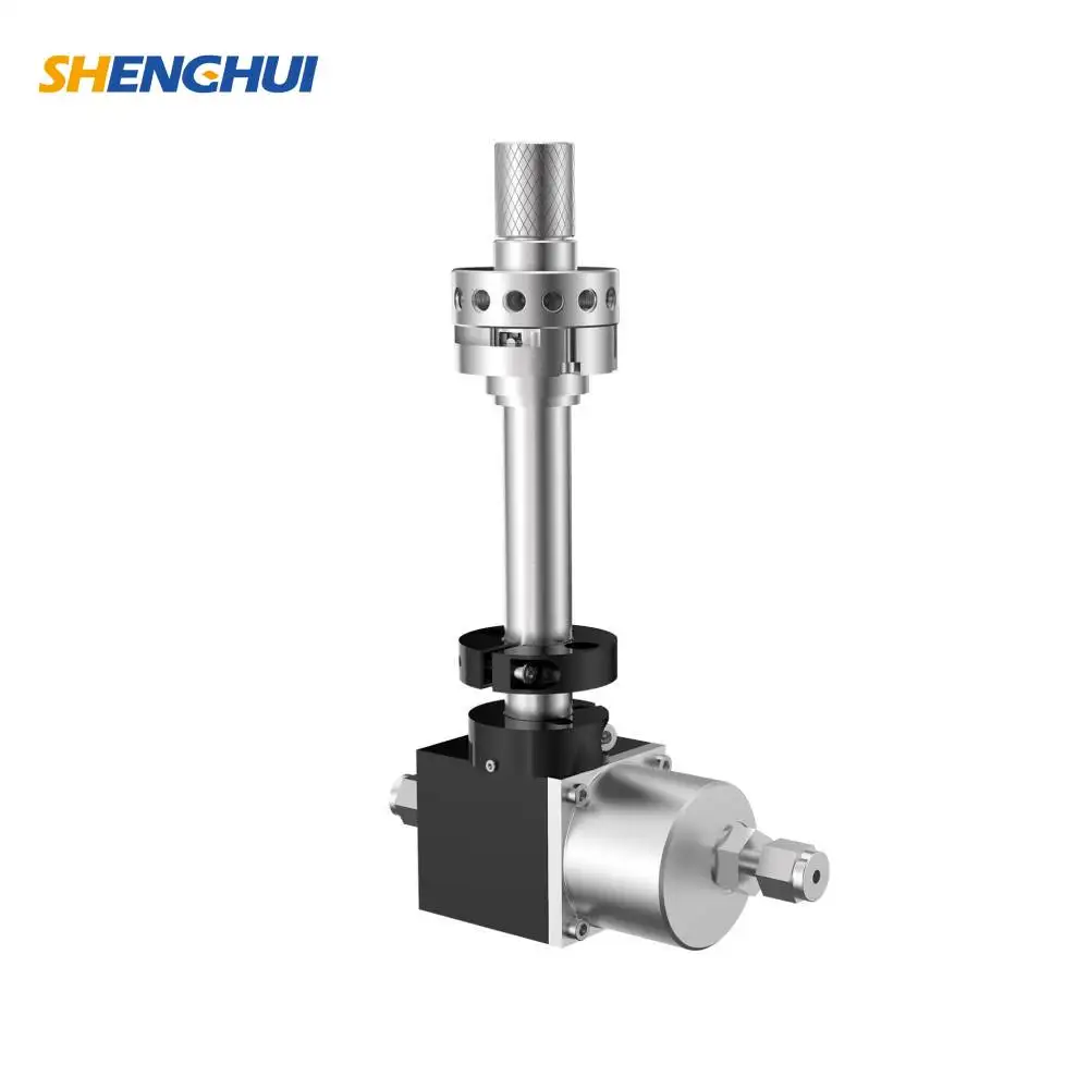 Pneumatic Rotary 2-Position Valve 6/10/14 Ports, 200C Max, 0.35-0.5MPa Air, 10ms Switching, 1M Cycles, Low Dead Vol, for GC HPLC