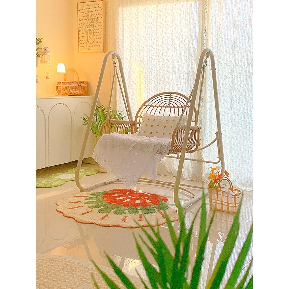 Swing Outdoor Courtyard Garden Home Balcony Hanging Chair Single Indoor Cradle Chair Living Room Double Internet celebrity Hangi